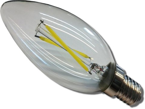 Żarówka LED bulb E14 3W 300lm 6000K biała zimna Żarówka LED bulb E14 3W 300lm 6000K biała zimna