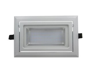 Naświetlacz Spot nastawny prostokątny biały 40W 4500K 4000lm 230V Anti-Flicker