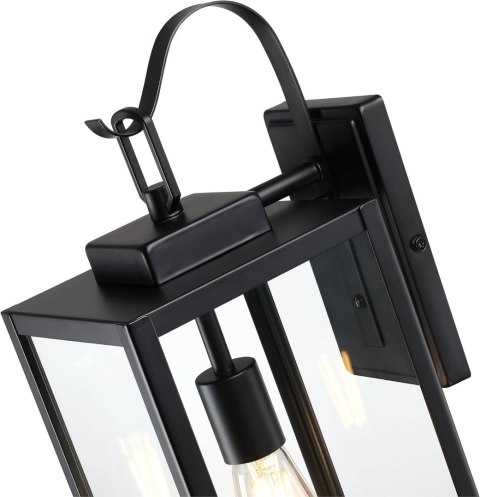 Lampa Elewacyjna Kinkiet Ogrodowy E27 LED Latarnia na Filament Lampa Elewacyjna Kinkiet Ogrodowy E27 LED Latarnia na Filament