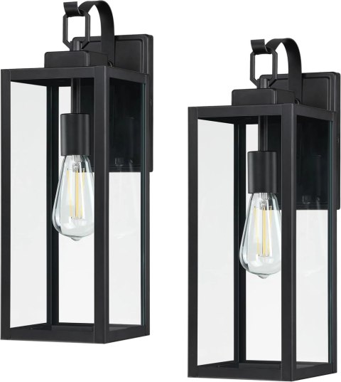 Lampa Elewacyjna Kinkiet Ogrodowy E27 LED Latarnia na Filament Lampa Elewacyjna Kinkiet Ogrodowy E27 LED Latarnia na Filament