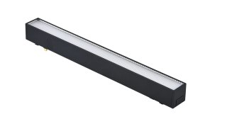 Lampa magnetyczna LED 20W 4000K szynowa liniowa czarna 48V