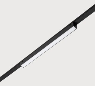 Lampa magnetyczna LED 30W 6000K szynowa liniowa czarna 48V