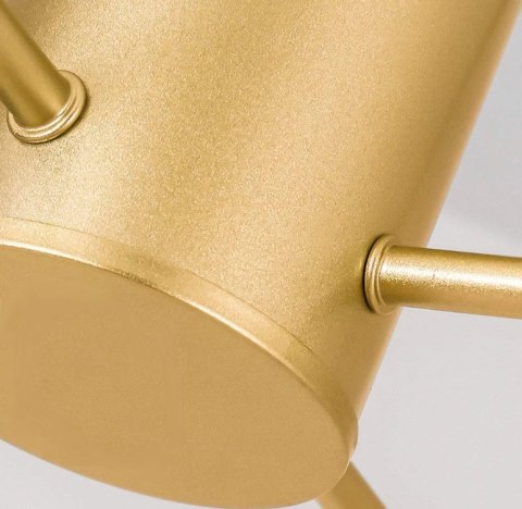 Lampa sufitowa LED wisząca złota nowoczesna 8xE27 Lampa sufitowa LED wisząca złota nowoczesna 8xE27