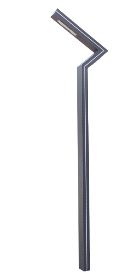 Latarnia uliczna lampa parkowa LED 30W 5500-6000K 3m Latarnia uliczna lampa parkowa LED 30W 5500-6000K 3m