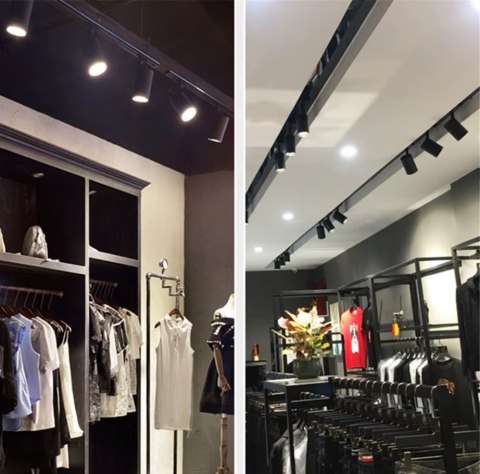 Reflektor LED szynowy lampa szynowa 30W 1 fazowa 3000K biała Reflektor LED szynowy lampa szynowa 30W 1 fazowa 3000K biała