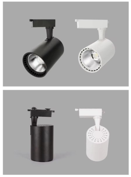 Reflektor LED szynowy lampa szynowa 30W 1 fazowa 3000K biała Reflektor LED szynowy lampa szynowa 30W 1 fazowa 3000K biała
