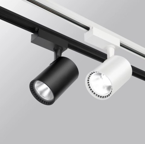Reflektor LED szynowy lampa szynowa 30W 1 fazowa 3000K czarna