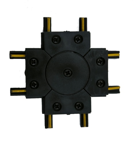Łącznik krzyżowy do szynoprzewodu magnetycznego 1F natynkowego Ultra Slim Łącznik krzyżowy do szynoprzewodu magnetycznego 1F natynkowego Ultra Slim