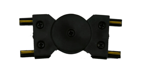 Łącznik regulowany do szynoprzewodu magnetycznego 1F natynkowego Ultra Slim czarny Łącznik regulowany do szynoprzewodu magnetycznego 1F natynkowego Ultra Slim czarny