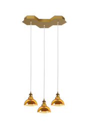 Lampa sufitowa LED wisząca nowoczesna ciepła barwa 9W 2200K