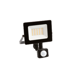 Naświetlacz halogen LED z czujnikiem PIR 20W 4000K 1800lm IP65 slim