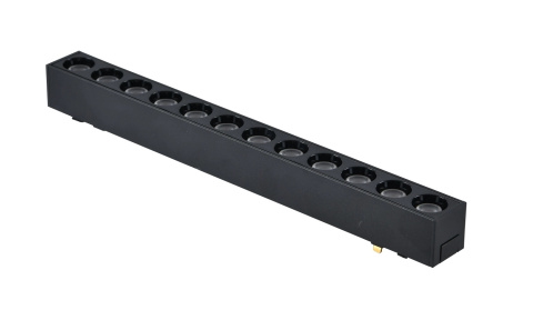 Oświetlenie szynowe magnetyczne 1x SZYNA 1m + 2x10W lampa liniowa + 1x12W lampa liniowa magnetyczna zimna barwa LED Oświetlenie szynowe magnetyczne 1x SZYNA 1m + 2x10W lampa liniowa + 1x12W lampa liniowa magnetyczna zimna barwa LED