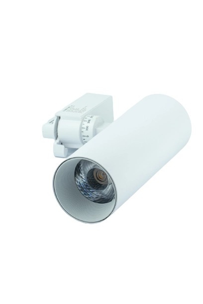 Reflektor LED lampa szynowa biała 20W 1 fazowa 3000K 1800lm kąt świecenia 30° Reflektor LED lampa szynowa biała 20W 1 fazowa 3000K 1800lm kąt świecenia 30°