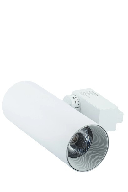 Reflektor LED lampa szynowa biała 20W 1 fazowa 6000K 1800lm kąt świecenia 30° Reflektor LED lampa szynowa biała 20W 1 fazowa 6000K 1800lm kąt świecenia 30°