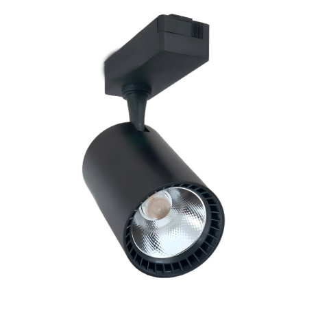 Reflektor LED szynowy lampa szynowa 30W 1 fazowa 6000K czarna Reflektor LED szynowy lampa szynowa 30W 1 fazowa 6000K czarna