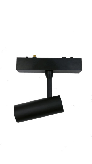 Reflektor Spot Szynowy Magnetyczny LED 7W 6000K 48V Czarny - Nowoczesne Oświetlenie