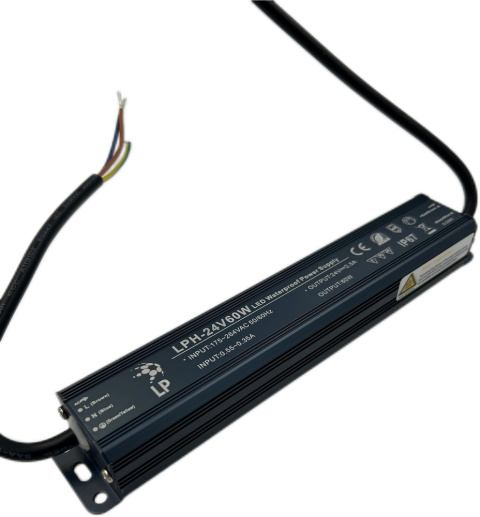 ZASILACZ 60W 24V HERMETYCZNY LPH60W EKSTRA SLIM IP67 ZASILACZ 60W 24V HERMETYCZNY LPH60W EKSTRA SLIM IP67