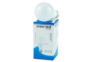 Żarówka LED bulb E27 z czujnikiem ruchu 9W 900lm 6500K biała zimna