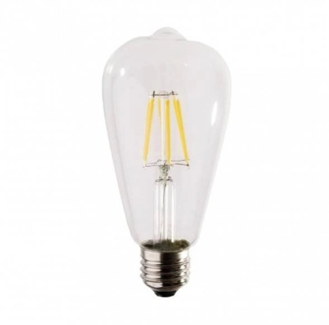 Zestaw girlanda ogrodowa żarówkowa 5m 5pkt + 5szt żarówka LED ST64 E27 6500K 4W Zestaw girlanda ogrodowa żarówkowa 5m 5pkt + 5szt żarówka LED ST64 E27 6500K 4W