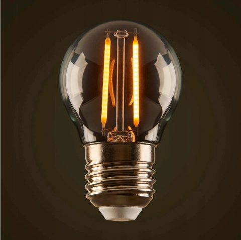 Zestaw girlanda świetlna ogrodowa 20m 20pkt + 20szt żarówka Edison LED 2W G45 E27 2700K ciepła Zestaw girlanda świetlna ogrodowa 20m 20pkt + 20szt żarówka Edison LED 2W G45 E27 2700K ciepła