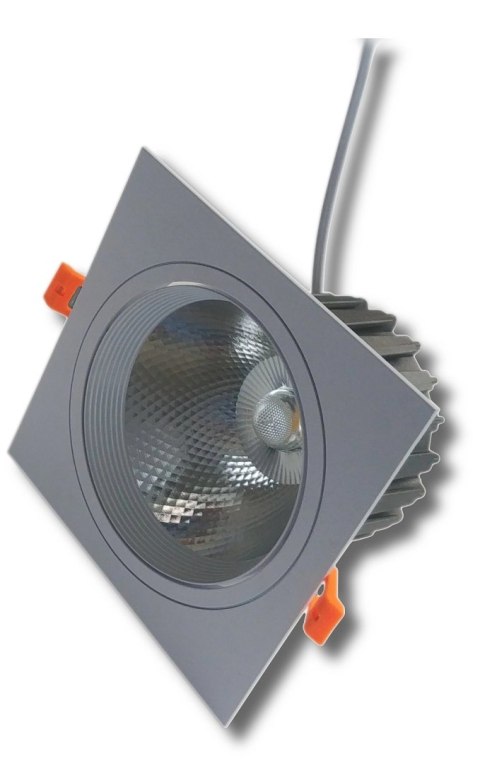Lampa sufitowa podtynkowa pojedyncza LUO 15W 4500K Lampa sufitowa podtynkowa pojedyncza LUO 15W 4500K