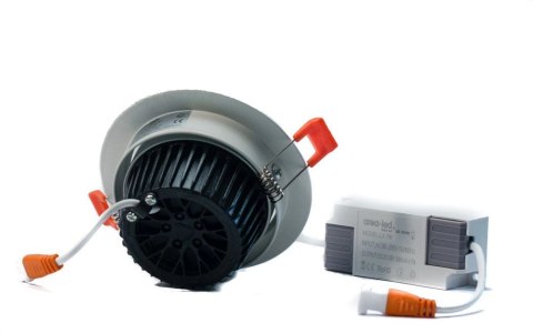 Oczko oprawa sufitowa Downlight COB 12W 3000K 1200lm 230V Oczko oprawa sufitowa Downlight COB 12W 3000K 1200lm 230V