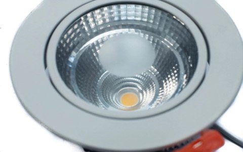 Oczko oprawa sufitowa Downlight COB 5W 3000K 500lm 230V Oczko oprawa sufitowa Downlight COB 5W 3000K 500lm 230V