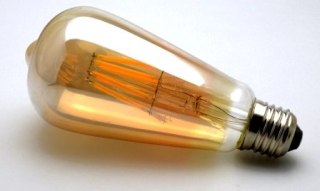 Żarówka LED ST64 E27 Filament 2300K 8W retro typ Edison barwa ciepła