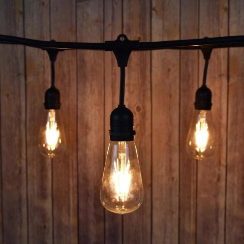 Żarówka LED ST64 E27 Filament 2300K 8W retro typ Edison barwa ciepła Żarówka LED ST64 E27 Filament 2300K 8W retro typ Edison barwa ciepła