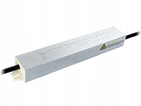 ZASILACZ 12V 40W HERMETYCZNY WODOODPORNY LPH 40W SLIM ZASILACZ 12V 40W HERMETYCZNY WODOODPORNY LPH 40W SLIM