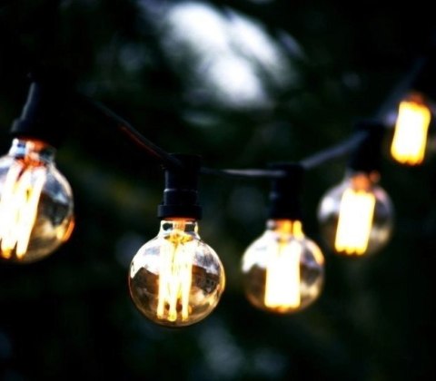Żarówka vintage retro Edison Filament LED 4W A60 E27 2300K amber barwa ciepła Żarówka vintage retro Edison Filament LED 4W A60 E27 2300K amber barwa ciepła