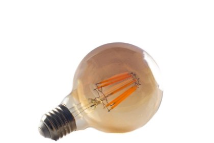 Żarówka vintage retro Edison Filament LED 8W G80 E27 2300K amber barwa ciepła