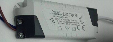 Zasilacz do lampy LED 36W Zasilacz do lampy LED 36W