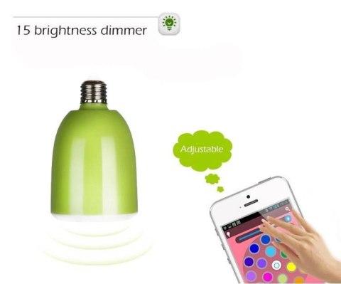 Żarówka LED smart głośnik bluetooth E27 5W biała Żarówka LED smart głośnik bluetooth E27 5W biała