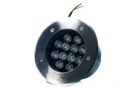 Lampa najazdowa dogruntowa 12W multicolor 1200lm kąt świecenia 30° IP65 Lampa najazdowa dogruntowa 12W multicolor 1200lm kąt świecenia 30° IP65