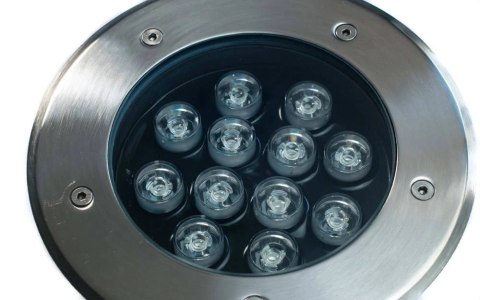 Lampa najazdowa dogruntowa 12W multicolor 1200lm kąt świecenia 30° IP65 Lampa najazdowa dogruntowa 12W multicolor 1200lm kąt świecenia 30° IP65